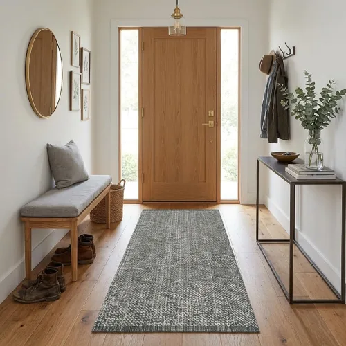 Miniatura 22 de LEEVAN Alfombra de Área Lavable de 4 x 6 pies, Alfombra de Algodón Tejida a Mano para Sala de Estar, Alfombras Trenzadas Blancas para Dormitorio