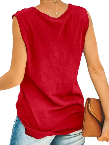 Miniatura 2 de Avanova Camiseta sin mangas estampada de verano para mujer