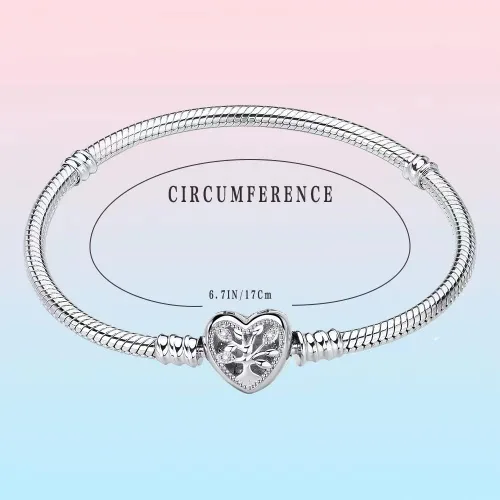Miniatura 4 de Pulsera de serpiente de plata esterlina S925