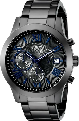 Miniatura 11 de GUESS Reloj de pulsera cronógrafo de acero inoxidable Gunmetal