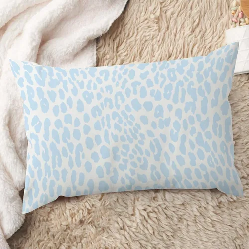 Miniatura 20 de ArogGeld Funda de almohada lumbar, estampado de guepardo verde, leopardo, estampado de leopardo, manchas de animales, almohada decorativa verde, A-17