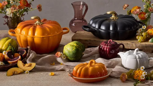 Miniatura 7 de Le Creuset Cocotte de calabaza de hierro fundido esmaltado, 4 cuartos de galón., regaliz