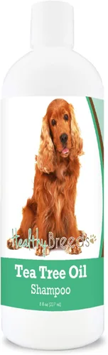 Miniatura 137 de Healthy Breeds Doberman Pinscher Champú de aceite de árbol de té, formulado para piel seca e irritada, reduce la caspa, aroma a gaulteria, 8 onzas