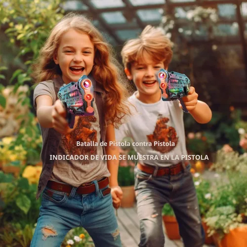 Miniatura 7 de Juego de Laser Tag de 2, Juego de Laser Tag para Niños Juego Interior y Exterior, Ideas de Regalo para Niños Adolescentes y Adultos, Juguetes
