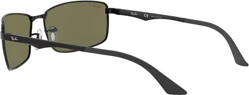 Miniatura 5 de Ray-Ban Gafas de sol rectangulares de metal RB3498 para hombre