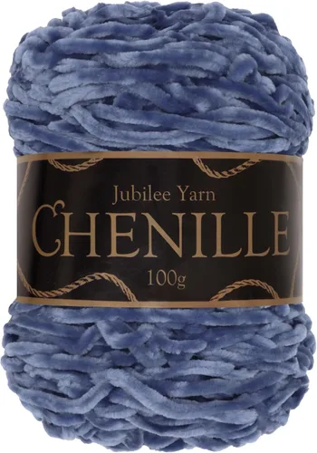 Miniatura 42 de JubileeYarn - Hilo de chenilla (3.53 oz/poliéster peinado, circonita), 1 pastel