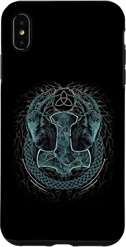 Miniatura 7 de Funda para iPhone X/XS Viking Mjolnir Thors Hammer Pagan Norse Mythology Case