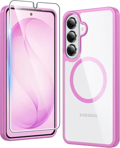 Miniatura 610 de FNTCASE Funda para iPhone 13 Pro-Max: Fundas magnéticas transparentes compatibles con Magsafe Slim anti amarillamiento protección contra caídas