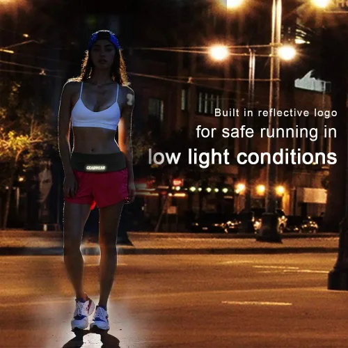 Miniatura 3 de Soporte para teléfono para correr para mujeres y hombres, cinturón de correr para entrenamiento, fitness, caminar, trotar, ejercicio deportivo