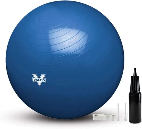 Valeo Pelota corporal de ejercicio – Grado profesional anti-estallido, pelota de equilibrio para pilates, yoga, entrenamiento de estabilidad y