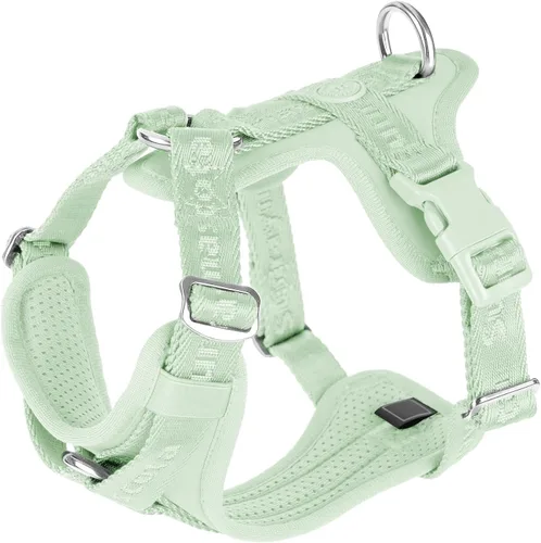 Miniatura 13 de Arnés para perro sin tirones con licra, dispersión de fuerza de tres puntos y acolchado 3D, malla transpirable ajustable para perros pequeños