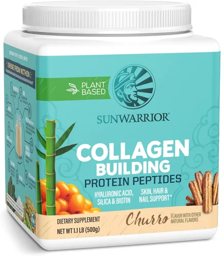 Miniatura 15 de Sunwarrior Polvo de construcción de péptidos de colágeno Colágeno vegano para mujeres en polvo de proteína a base de plantas Ácido hialurónico
