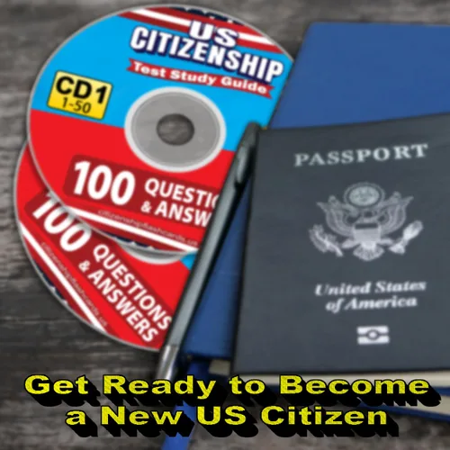Miniatura 6 de US Citizenship Test Study Guide 20 Audio -2 Discs- Official 100 Uscis - 100 Questions and Answers Usa Naturalization Civic Question