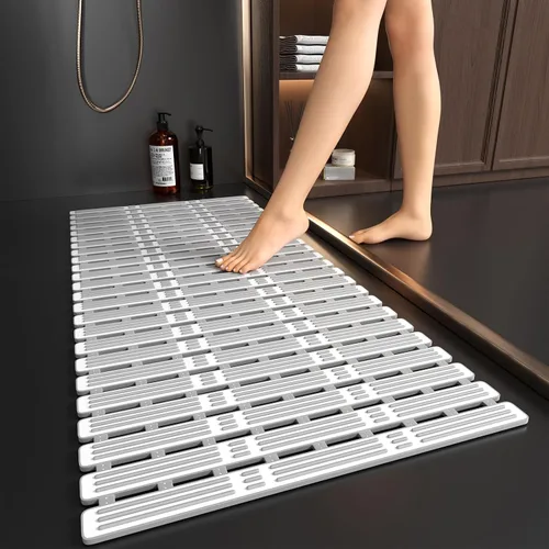 Miniatura 22 de XIYUNTE Alfombrilla de Ducha Antideslizante Antimoho para Personas Mayores - Alfombra de Baño de 68x40cm Alfombrillas de Ducha Antideslizantes