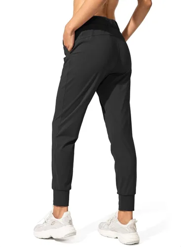 Miniatura 2 de SANTINY - Pantalones deportivos para mujer, con bolsillos y cordón ajustable, para correr, descansar, entrenar y trotar