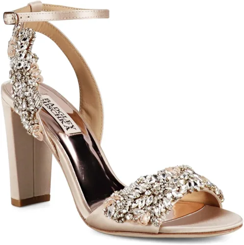 Miniatura 2 de Badgley Mischka Zapato de noche con adornos de cristal Libby