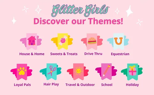 Miniatura 7 de Glitter Girls Accesorios para muñecas de 14 pulgadas - Juego de galletas navideñas - Juego de 23 piezas para hornear - Delantal, guante de horno