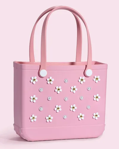 Miniatura 5 de Mon Caramel Resina Bolsa de Playa Accesorios Encantos,Resina Playa Totes Accesorios Insertos,Daisy Flower Bag Charms