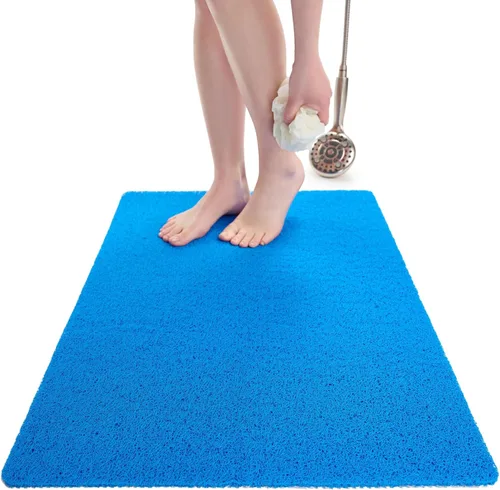 Miniatura 105 de Tapete de ducha antideslizante para bañera - Tapete de baño de lufa para baño - Tapete de baño de 40 x 16 pulgadas - Alfombra de baño antideslizante