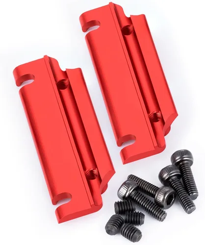 SWX 2 soportes de barra estabilizadora central de aluminio, escala 1/8 ARRMA 6S, retenedor de barra de rodillo de aleación compatible con piezas de