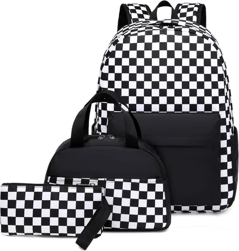 Miniatura 27 de Joyfulife Mochilas para niñas, mochilas para niños, mochilas para adolescentes, mochila para estudiantes escolares con lonchera, bolsas para lápices
