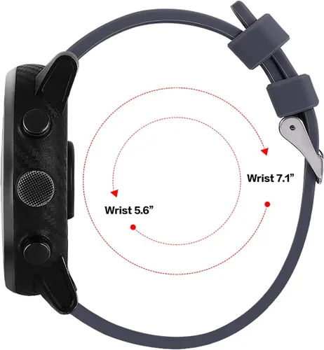 Miniatura 2 de Pulseras compatibles con Michael Kors Access Sofie/Sofie HR/Runway Smart Watch, correa de reloj de 0.709 in de ancho correas de silicona