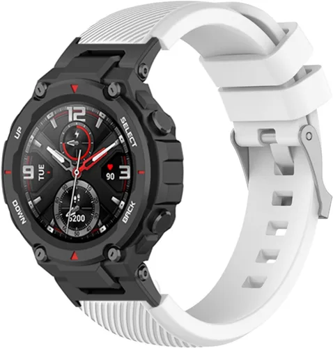 Miniatura 11 de Correas de repuesto para reloj Amazfit T-Rex para mujeres y hombres, correas de repuesto ajustables de silicona deportiva para Amazfit T-Rex A1918