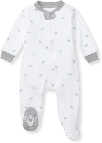 Miniatura 182 de Burt's Bees Baby - Pijama de una pieza para bebé, mameluco para dormir y jugar, algodón 100% orgánico, cremallera frontal