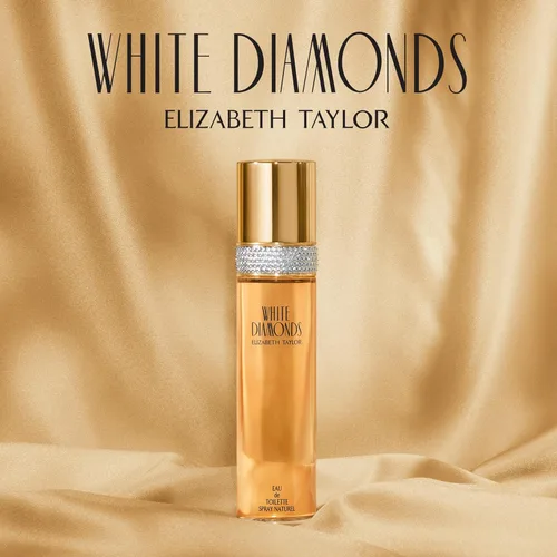 Miniatura 7 de Elizabeth Taylor White Diamonds Perfume para mujer, fragancia floral de larga duración, Eau de Toilette EDT en aerosol, regalo para ella, 3.3 fl oz