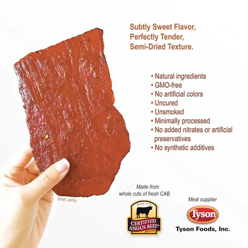 Miniatura 4 de Paquete variado #5 Singapore Beef Jerky, a la parrilla al fuego, enviado el mismo día (12 onzas en total) – incluye carne de res sabor original
