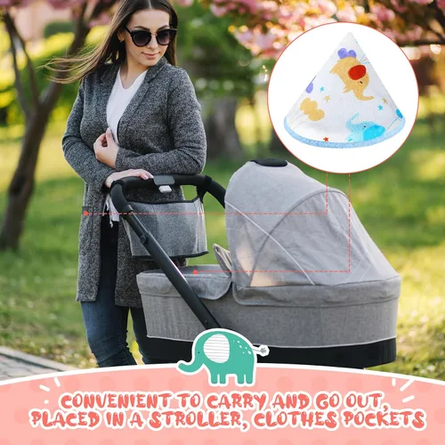 Miniatura 5 de Timgle 10 Piezas Fundas de Terciopelo de Coral para Orina para Bebé Niño, Fuerte Absorción de Agua Protector de Orina para Bebé Niño, Accesorio