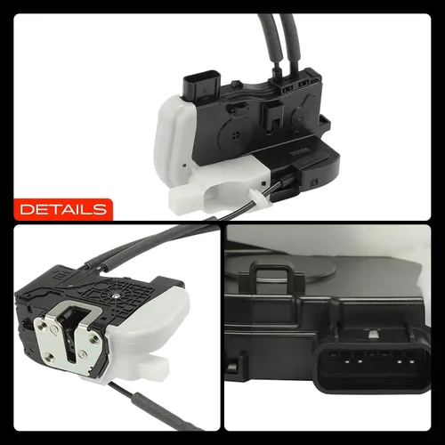 Miniatura 9 de A-Premium Actuador de bloqueo de puerta lateral del pasajero delantero derecho compatible con Hyundai Tucson 2011-2015 Sport Utility, reemplazo #