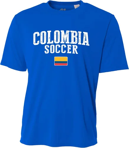 Miniatura 4 de Colombia Soccer Jersey Equipo Nacional Personalizado Añadir Cualquier Nombre Número Hombres Bandera Adulto Logo Futbol Personalizado