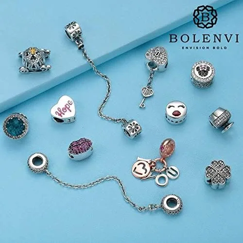 Miniatura 5 de Abalorio de plata de ley 925 para pulseras y collares Pandora y más bricolaje