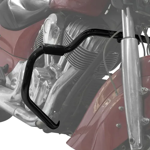 Miniatura 9 de TCT-MOTORPARTS Barra de choque de carretera con protector de motor para bigote, apta para Indian 2014-2024 Chieftain; Chieftain Dark