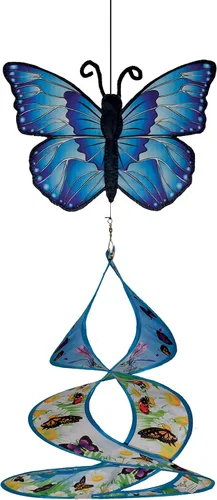 In the Breeze Dúo con temática de mariposa, 11 pulgadas de ancho x 25 pulgadas de alto x 10 pulgadas de profundidad