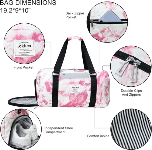 Miniatura 2 de Bolso colorido unisex para adultos