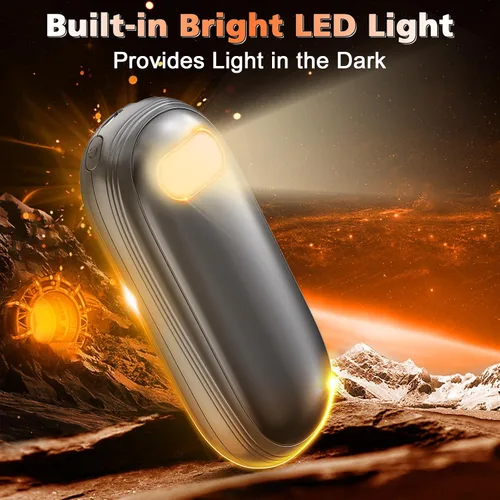 Miniatura 4 de Calentadores de Manos Recargables - Calentadores de Manos Eléctricos Paquete de 2 con Calefacción de Doble Cara para 15Hrs de Calor, Pantalla LED