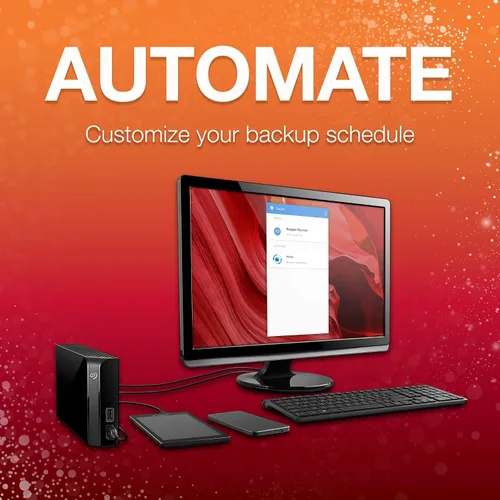 Miniatura 5 de Núcleo para copia de seguridad Seagate Plus, Negro