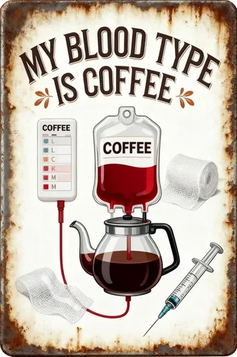 Miniatura 11 de Life is too short for bad coffee cartel de metal de 8 x 12 pulgadas, decoración de pared retro para la cueva del hombre, hogar, bar, cocina, garaje