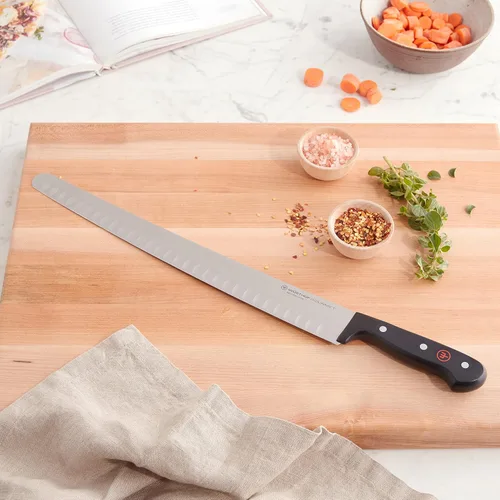 Miniatura 5 de WÜSTHOF Gourmet Cuchillo de brisket de 14" con filo hueco