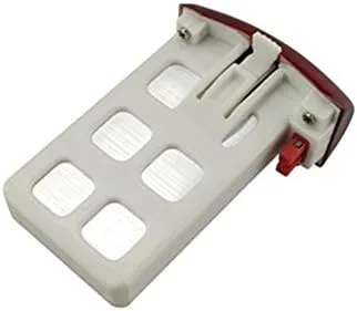 Miniatura 8 de Accesorios 4 baterías de 3.7 V 500 mAh para helicóptero de control remoto SYMA X5UW X5UC, 4 baterías + 1 para 4 cargadores + 4 cables