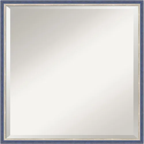 Miniatura 7 de Amanti Art Theo - Espejo de pared negro de 21 x 17 pulgadas, espejo rectangular estrecho de baño para decoración de pared de sala de estar, marco