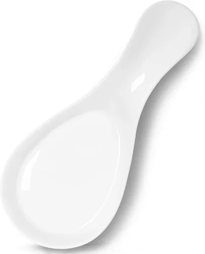 Miniatura 13 de GDCZ Reposacharas de Porcelana - Soporte Grande para Cucharas Reposa Utensilios para Encimera de Cocina y Estufa, Apto para Lavavajillas