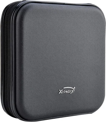 Miniatura 4 de Cartera de CD DVD, Capacidad de 32 Unidades, Resistente, Funda para Discos de DVD/CD para Coche, Disco de Almacenamiento Portátil para DVD/VCD
