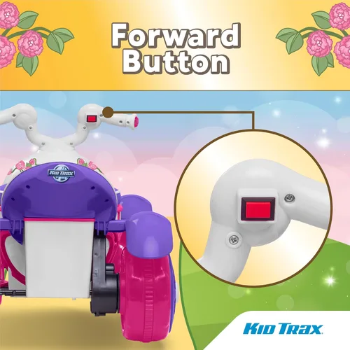 Miniatura 7 de Kid Trax Royal Princess 6V para niños pequeños, juguetes de montar para niños - Juguetes para niñas pequeñas, para interiores y exteriores, coche