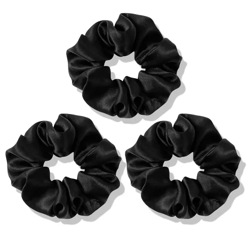 Miniatura 18 de OLESILK 100% Seda de Morera - Scrunchies para el cabello, mujeres y niñas, ligas de seda para cabello rizado y con roturas, sin daños, elásticos 3