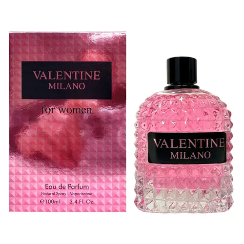 AFLUXE Perfume Valentine Milano para Mujeres, Aroma Cautivador para Elegancia Confiada, Fragancia para Mujeres, 3.4 Onzas Líquidas Eau de Parfum de