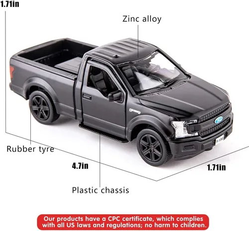 Miniatura 2 de TGRCM-CZ Modelo de coche a escala 1:36 para niños, Coche de tracción de juguete de aleación para niños y niñas
