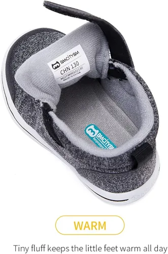 Miniatura 4 de BMCiTYBM Zapatos para bebé niño y niña, suaves, antideslizantes, ligeros, para caminar por el primer paso de 6, 9, 12, 18, 24 meses
